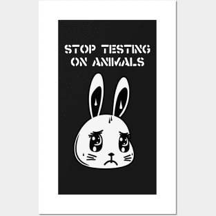 Stop Animal Testing - End Vivisection - Cruelty Free Posters and Art